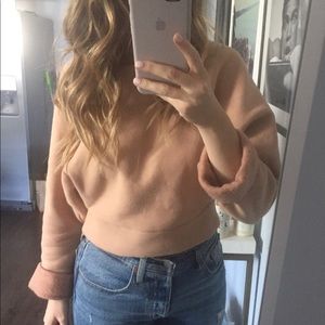 Pink sweater